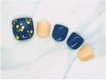 ザ アール ネイル カンパニー(the R nail company)/ペディキュア定額アートA￥12650