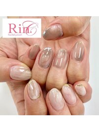 ぷっくりニュアンスネイル