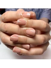 アイリッシュネイル 久屋大通店(Irish Nail)/maogel先端ラメちらし