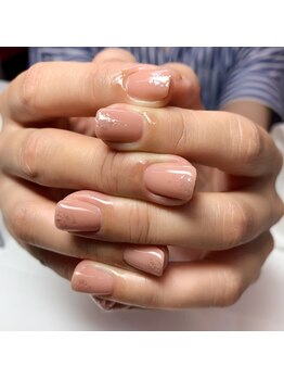 アイリッシュネイル 久屋大通店(Irish Nail)/maogel先端ラメちらし