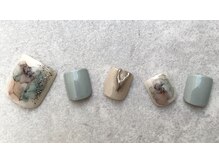 ネイルデコ(nail DECO)/フット　定額　ニュアンスプラス