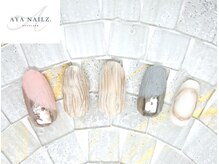 アヤネイルズ アンド アイラッシュ(AYA NAILZ.＆Eyelash)/春のパステルネイル