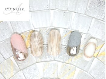 アヤネイルズ アンド アイラッシュ(AYA NAILZ.＆Eyelash)/春のパステルネイル