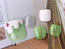 ネイルサロンフォーユー(for u)/メロンソーダネイル♪￥6500