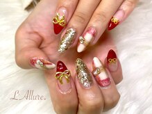ラリュール(L'Allure.)/ブランケットネイル♪