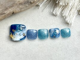 フットネイル/海ネイル