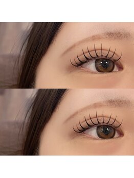 デュオ(duo)/フラットラッシュ×束仕上げ