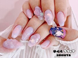 痛ネイル/持ち込みデザイン/渋谷