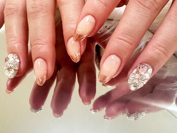 グラマラス プレジール 中野店(glamourous plaisir)の写真/《パラジェル×フィルイン》で持続性◎アートやり放題メニューが大人気！綺麗系から個性派ネイルまで対応☆