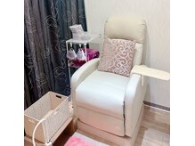 リヤン ドゥ ネイル 布施店(lien do nail)の雰囲気（フット施術は半個室でリラックス。）