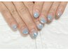 【Hand】カラーグラデーション〈付替ソフトジェルオフ無料〉￥6800