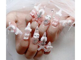 激カワお姫様ネイル