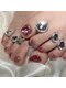 エース(S)の写真/◇フットネイルはnail salon S◇【リピーター続出】足元まで主役級に可愛く演出♪周りと差がつくデザインを
