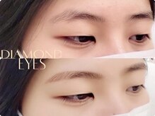 ダイヤモンドアイズ 調布店(DIAMOND EYES)/アーチ　眉ワックス