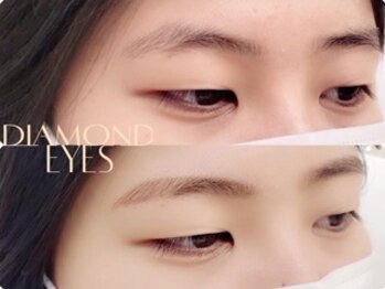 ダイヤモンドアイズ 調布店(DIAMOND EYES)/アーチ　眉ワックス
