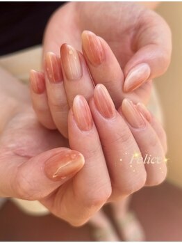 peach  nail