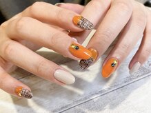 ネイルアルケー(Nail ARCHE)/ツイードネイル