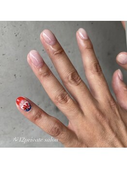 ルート12/メンズかき氷ネイル♪