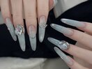 ワンホン中華美女ネイル