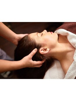 ヘッドスパで癒されたい