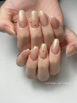 エフネイル(ef nail)の写真/【ご新規様◆パラジェル/バイオジェル変更無料】付け替えオフ無料◎ネイルが初めての方にもオススメ♪
