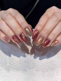 オトナ秋ネイル