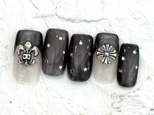 ネイルメゾン 池袋店(NAIL MAISON)/クロムブラック￥11000