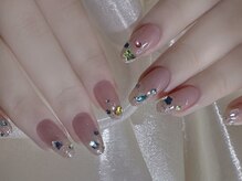 ナユキネイル 渋谷店(NA.YUKI NAIL)/秋冬ネイル　エレガントデザイン