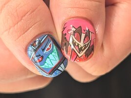 ハズビンホテル痛ネイル