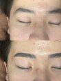 ミレボ(ME.REBO)&nbsp;眉毛パーマで作る、綺麗な毛流れのトレンド眉デザイン＊