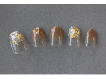 きれい de チュッ 桜ビル店/秋カラーのニュアンスネイル☆