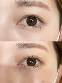 ロミー 新宿(romy.)/ケラチンラッシュリフト上