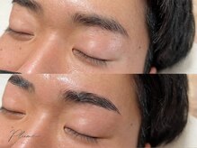 まつげエクステサロン プリューム アイ ビューティー 表参道店(PLUME EYE BEAUTY)/メンズハリウッドブロウリフト