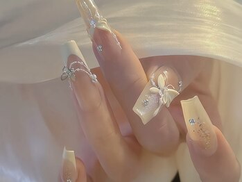 モルフォネイル(Morpho nail)/#アートネイル