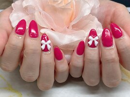 ワンカラー＋リボン（有料）