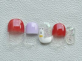 アルパカ　キラキラネイル