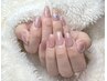 ほんわりかわいいチークネイル☆¥8,200→
