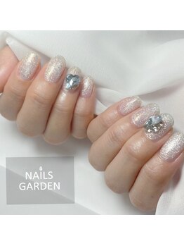 ネイルズガーデン(NAILS GARDEN)/ホワイトマグ※パーツ別料金
