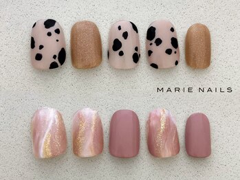 マリーネイルズ 横浜店(MARIE NAILS)の写真/★初回オフ無料！オフ代込みのデザインはリーズナブル＆ハイセンス！１week保証もついているので安心です♪