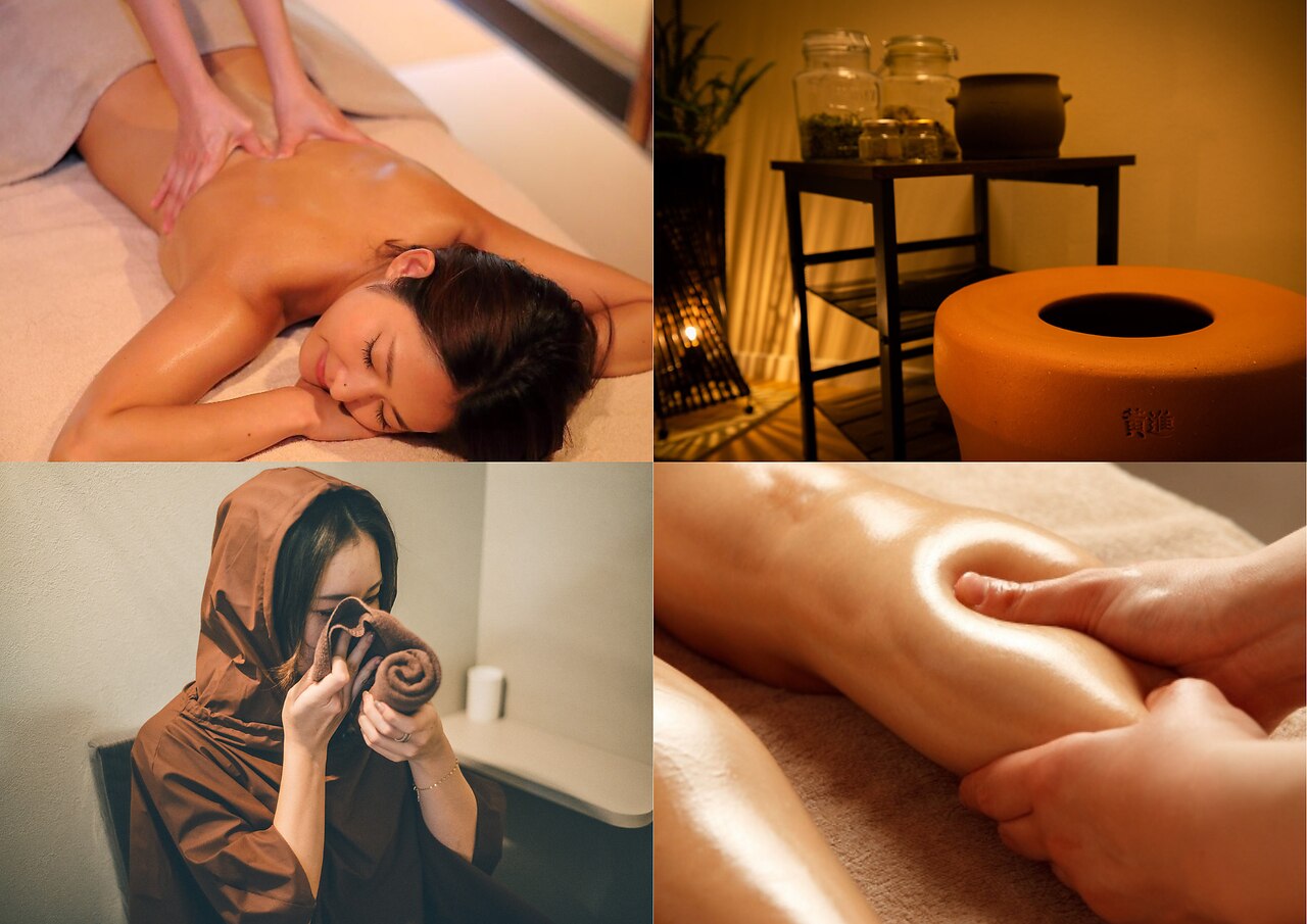 【女性特有のお悩みに】温活よもぎ蒸し30分×骨盤アロマ60分