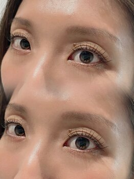 NTエステティックアイラッシュの写真/あなたに合ったデザインをご提案!根元から立ち上げ,どの角度でもぱっちりまつ毛が叶う♪メイクの時短にも◎