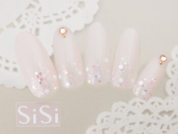 シシ(SiSi)/上品シンプルアートネイル