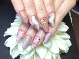 86 大理石・三毛猫