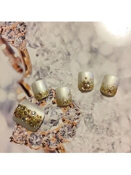 プライベートサロンアリュール(Private Salon Allure)/キラキラゴージャスネイル