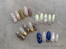 ネイルサロン リルージュ(nailsalon Rerouge)の雰囲気（流行りデザインは大人女子が似合う色合いデザインへアウトプット）