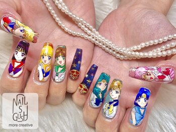 ネイルズガッシュトウキョウ 横浜西口店(NAILsGUSH TOKYO)/痛ネイル/推し/キャラネイル