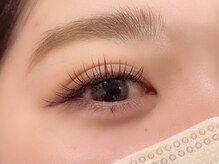 まつげエクステサロン ヘアーリゾートエーアイ 東陽町店(hair resort Ai)/ブラウンフラット120本￥7150 