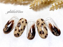 ネイルグラマラス 西新井店/【パラジェル》ヒョウ柄デザイン