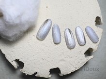 ネイル ドゥ 岡山駅前店(Nail Doux)/ウインターホワイトネイル