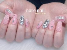 ノレネイル(nore nail)/ピンクブランドネイル